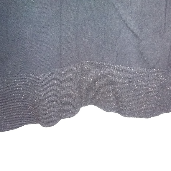 EUC Rampage Black Long V Neck Sweater Size Small - Picture 6 of 7